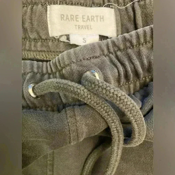 RARE EARTH TRAVEL Joggers in Army Green Size Small - Picture 10 of 11